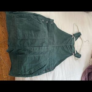 Corduroy, overall dress